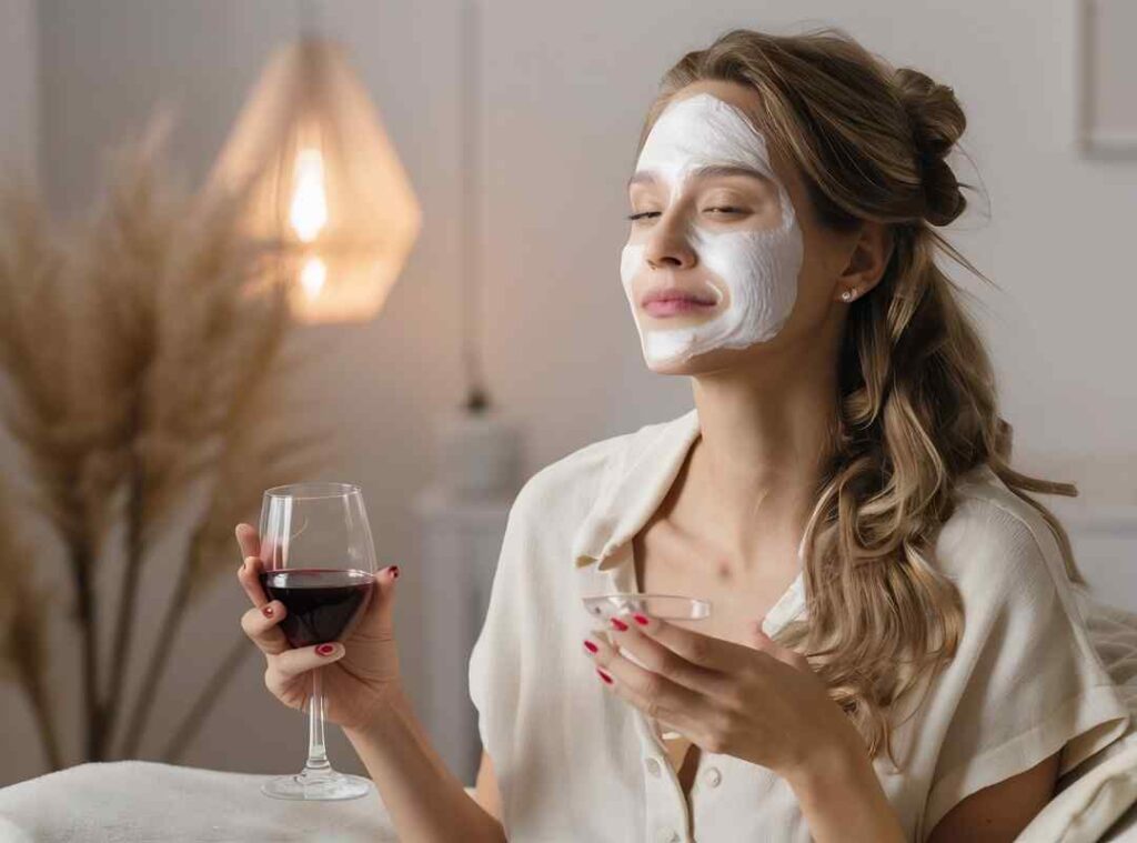 Try our wine facial in Marathahalli for glowing skin – Book your appointment now at the best parlour near Marathahalli!